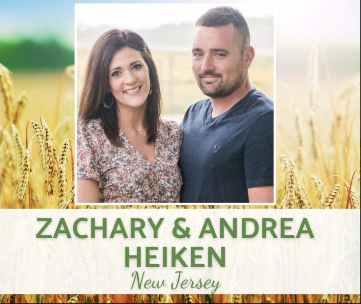 Zach Heiken of ZRH Farms in Pedricktown won the national Outstanding Young Farmer Award. 
(Photo courtesy of the NJ Department of Agriculture)